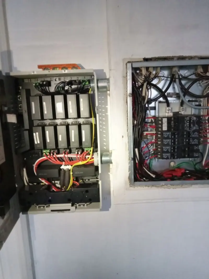 Electrical panel upgrade completed for Electrical Inspection in West University Place